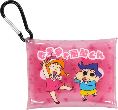 クレヨンしんちゃん マルチクリアポーチ(SS) もえP＆風間くん